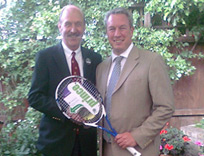Mark Mills and Stan Smith